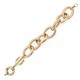 Pulseira Hector Albertazzi Chain Nave Ouro Vintage