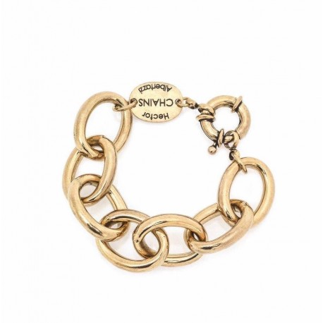 Pulseira Hector Albertazzi Chain Nave Ouro Vintage