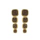 Brinco Fane's Drusa Bronze Dourado 