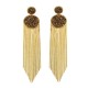 Brinco Fane's Drusa Bronze Dourado 