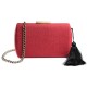 Bolsa Empório MP Clutch Linho Vermelha 