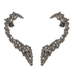 Brinco Hector Albertazzi Classic Reveillon Cuff Maxi Grafite