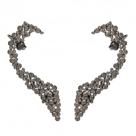 Brinco Hector Albertazzi Classic Reveillon Cuff Maxi Grafite