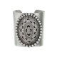 Bracelete Maria Chic Acessórios Mandala Prata Envelhecido