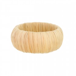Pulseira Maria Chic Acessórios Palha Natural Marfim