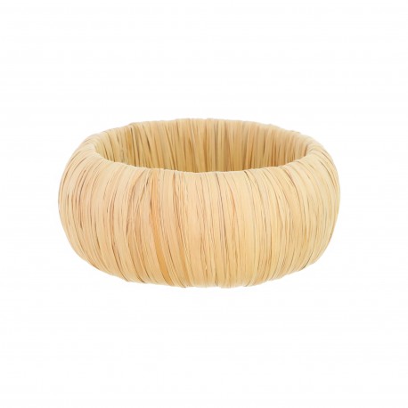 Pulseira Maria Chic Acessórios Palha Natural Marfim