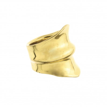 Anel Camila Klein Essencial Metal Ouro Velho