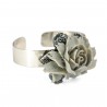 Pulseira T.Arrigoni Rosália cinza Prata Vintage