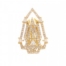 Anel Claudia Arbex Fine Jewelry kit Encaixe Dourado