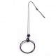 Colar Luiza Rogi Luce Longo Pingente Metal Preto