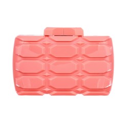 Bolsa Empório MP Clutch Acrilico Rosa Chiclete