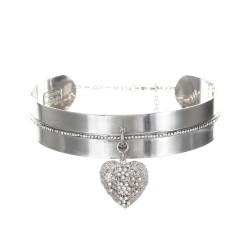 Colar Hector Albertazzi Nerano Conceito Choker Prata Vintage