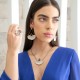 Anel Camila Klein Pétala Gota Esmaltado Ouro Velho