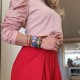 Pulseira Rosana Bernardes Escaravelho Bicolor Dourada