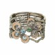 Pulseira Camila Klein Beatrix Memories Cristais Ouro Velho