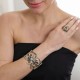 Pulseira Camila Klein Beatrix Memories Cristais Ouro Velho