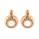 Brinco Camila Klein Memories Argolado Metal Ouro Velho