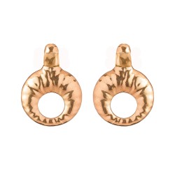 Brinco Camila Klein Memories Argolado Metal Ouro Velho