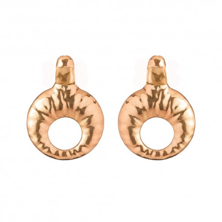 Brinco Camila Klein Memories Argolado Metal Ouro Velho