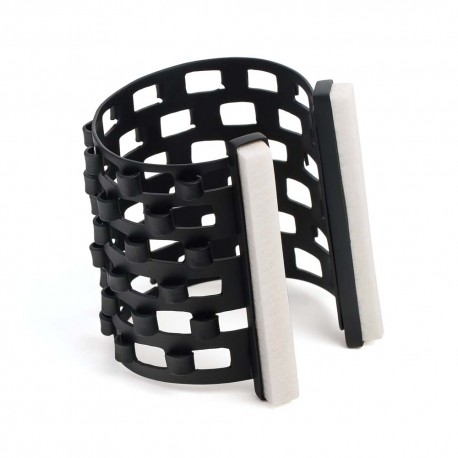 Pulseira Camila Klein Reinaldo Lourenço Bracelete Preto Fosco