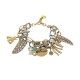 Pulseira Camila Klein Memories Ouro Velho e Grafite