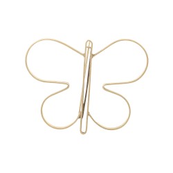 Broche Luiza Rogi Bell Borboleta Metal Ouro Envelhecida
