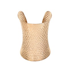 Bracelete Maria Chic Acessórios Maxi Metal Dourado