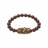 Pulseira Claudia Arbex Bothanic Pérolas Ouro Vintage