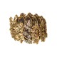 Pulseira Claudia Arbex Grace Pássaro Metal Ouro Vintage