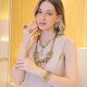 Pulseira Claudia Arbex Grace Pássaro Metal Ouro Vintage