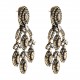 Brinco Hector Albertazzi Patna Chandelier Ouro Vintage