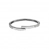 Pulseira Hector Albertazzi Sonic Mini Cristais Grafite