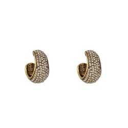 Brinco Hector Albertazzi Baía Argola Maxi Ouro Vintage
