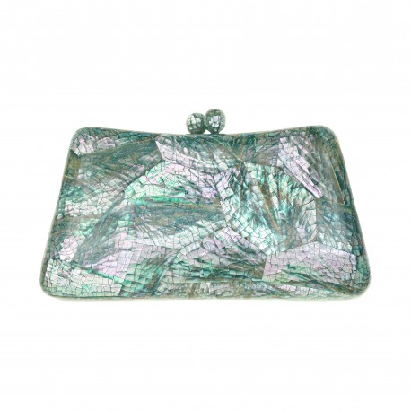 Bolsa Empório MP Clutch Madrepérola Verde