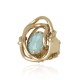 Anel Claudia Arbex Minimal Ouro Vintage