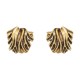 Brinco Claudia Arbex Octopus Metal Ouro Vintage