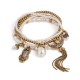 Pulseira Camila Klein Memories Kit Pérolas Ouro Velho