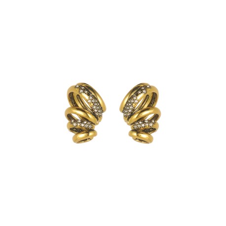 Brinco Hector Albertazzi Paradoxo Ear Cuff Ouro Vintage
