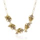 Colar Claudia Arbex Muguet Choker Pérolas Ouro Vintage