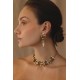 Colar Claudia Arbex Muguet Choker Pérolas Ouro Vintage