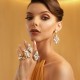 Anel Korpusnu Lumini Aro Cristal Ouro Vintage