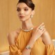 Anel Korpusnu Lumini Aro Cristal Ouro Vintage