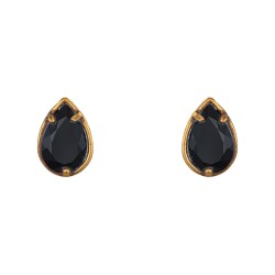 Brinco Claudia Arbex Gene Delicado Cristais Ouro Vintage