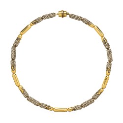 Colar Hector Albertazzi Paradoxo Duo Ouro Vintage