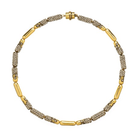 Colar Hector Albertazzi Paradoxo Duo Ouro Vintage