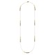 Colar Hector Albertazzi Paradoxo Longo Ouro Vintage