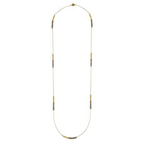 Colar Hector Albertazzi Paradoxo Longo Ouro Vintage