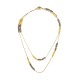 Colar Hector Albertazzi Paradoxo Longo Ouro Vintage