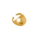 Anel Hector Albertazzi Paradoxo Mini Esfera Ouro Vintage