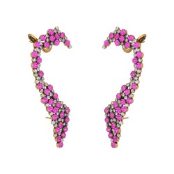 Brinco Hector Albertazzi Classic Reveillon Cuff Maxi Ouro Vintage